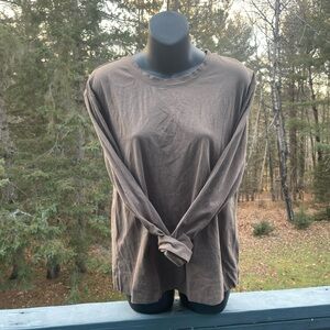 UGG Chocolate Long Sleeve Tee